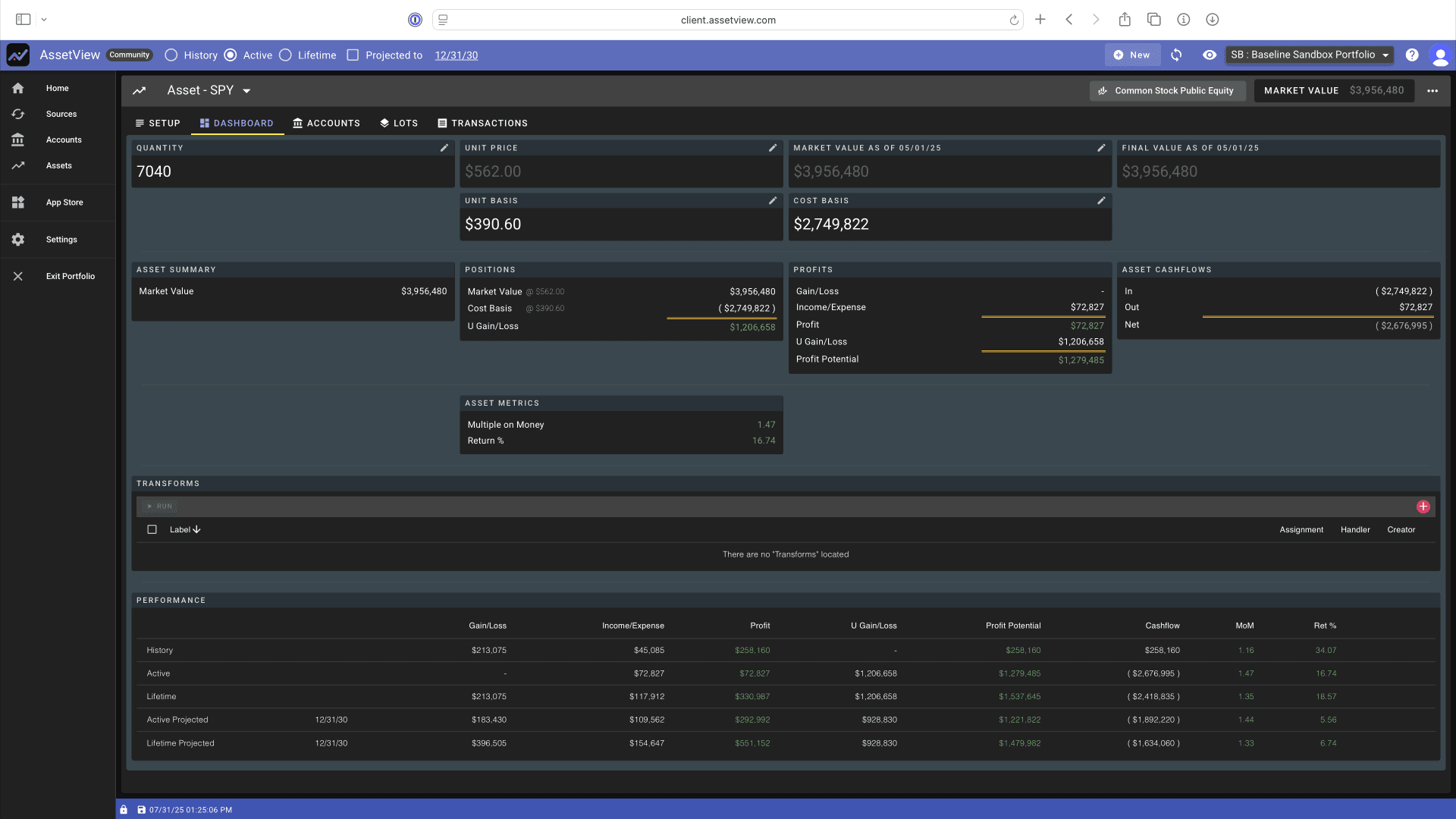 AssetView Fixed Income